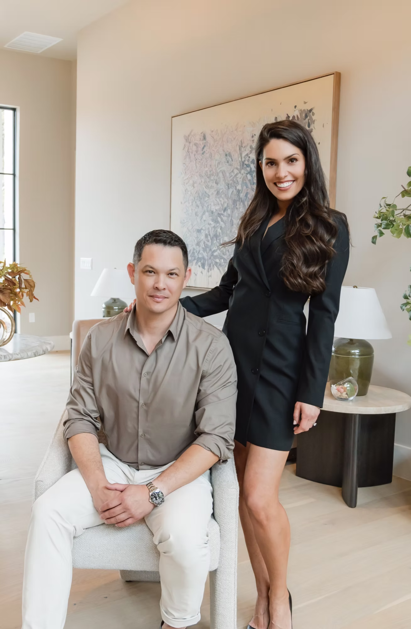 Jason Hastings and Henriett Novak of HN Estates